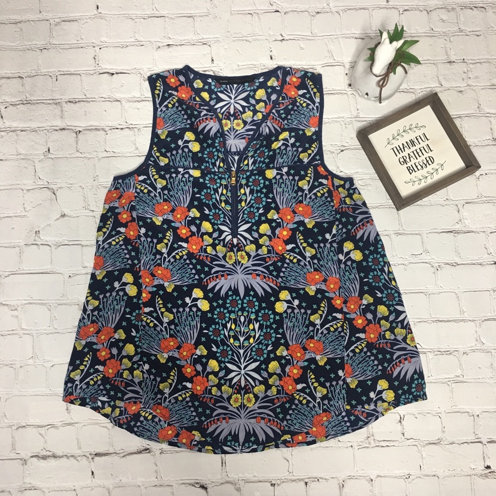Marc Jacobs Silk Floral Top